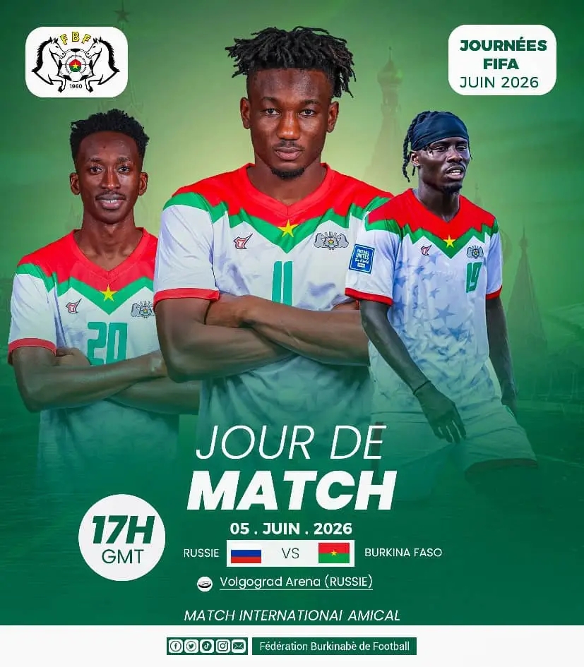 Journée FIFA du moi de juin : les poulains de Amir Abdou  joueront contre la Russie et la Biolorussie